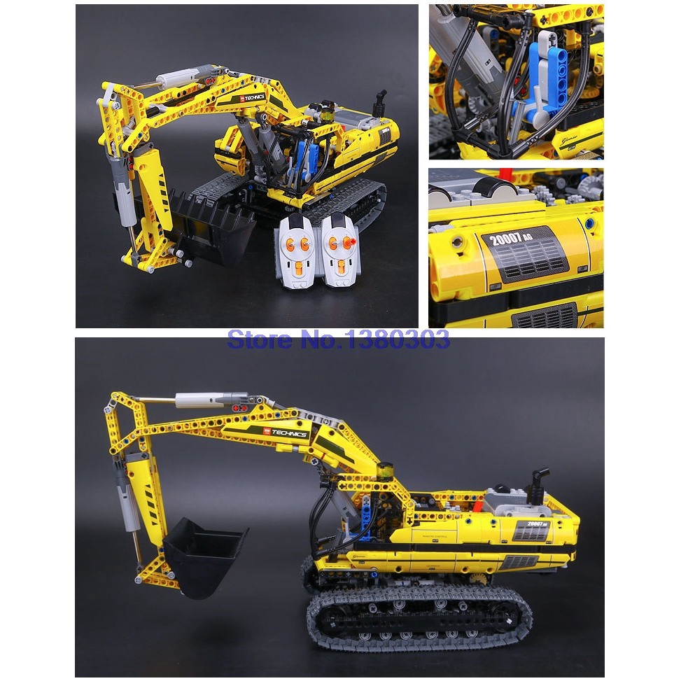 Lego technic excavator 20007 hotsell