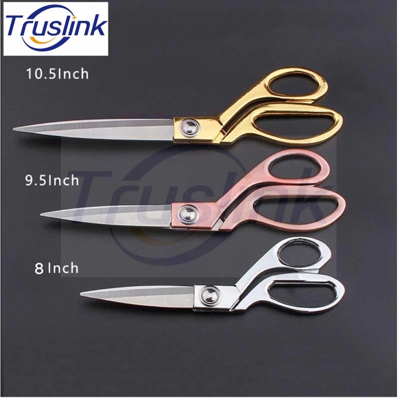 Gold Tailor Tailoring Scissors 8 Steel Dressmaking Shears Fabric Craft  Cutting