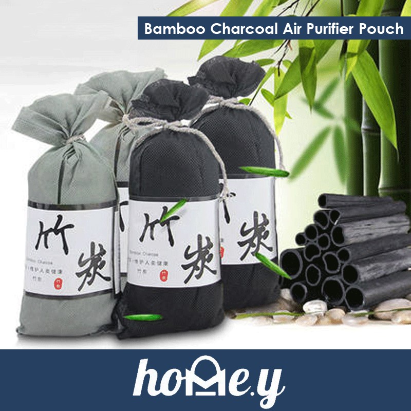 Bamboo Charcoal Air Purifier Pouch 70g Shopee Singapore