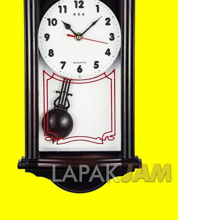 Esa 2465 Wall Clock With Pendulum Shake Quartz Dimensions 46 cm ...