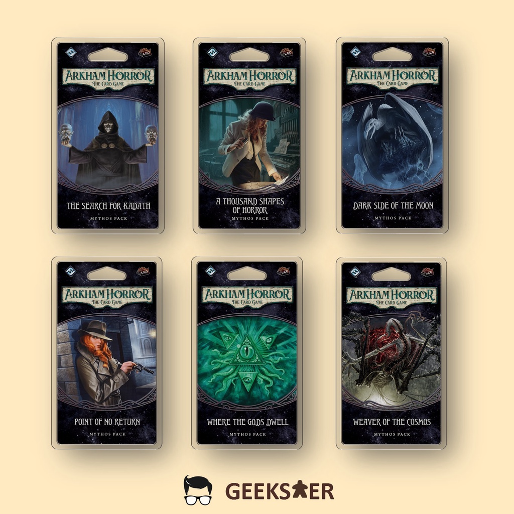 Arkham Horror LCG The DreamEaters Mythos Packs Complete Cycle Shopee Singapore
