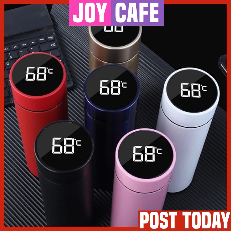 Smart Temperature Flask LED Display Vacuum Thermal Flask 500ml ...