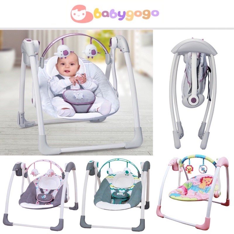 SG Ready Stock] Baby Swing Automatic Deluxe Musical Portable
