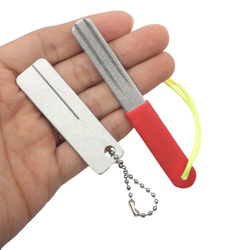 1PC Portable Outdoor Single/Double Groove Fishing Hook Sharpening