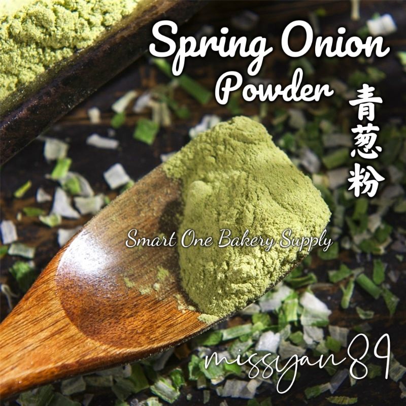 Pure Spring Onion Powder / Chive Powder 香 青葱粉 Serbuk Daun Bawang Green