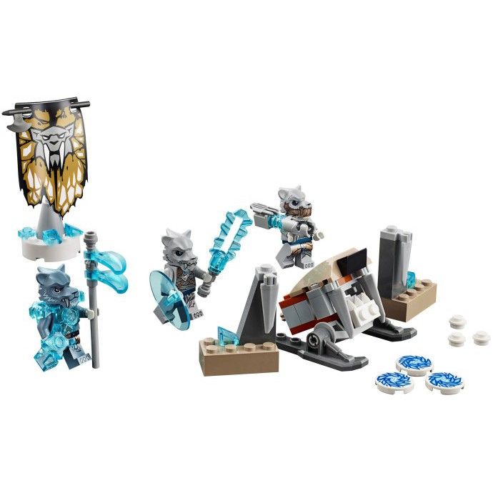 Lego Legends of Chima 70229 / 70230 / 70231 / 70232 Bundle set of