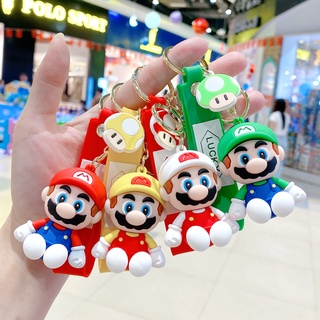 Fashion Cartoon cross border super mary keychain pendant to love