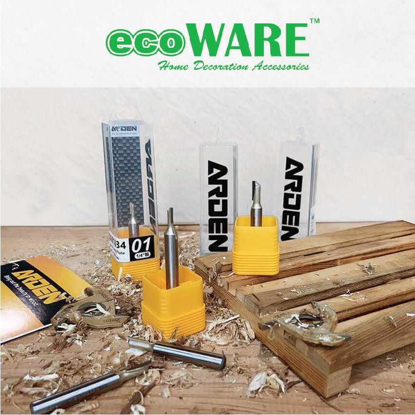 ARDEN Router Bit - Straight Bit Single Flute | Shopee Singapore