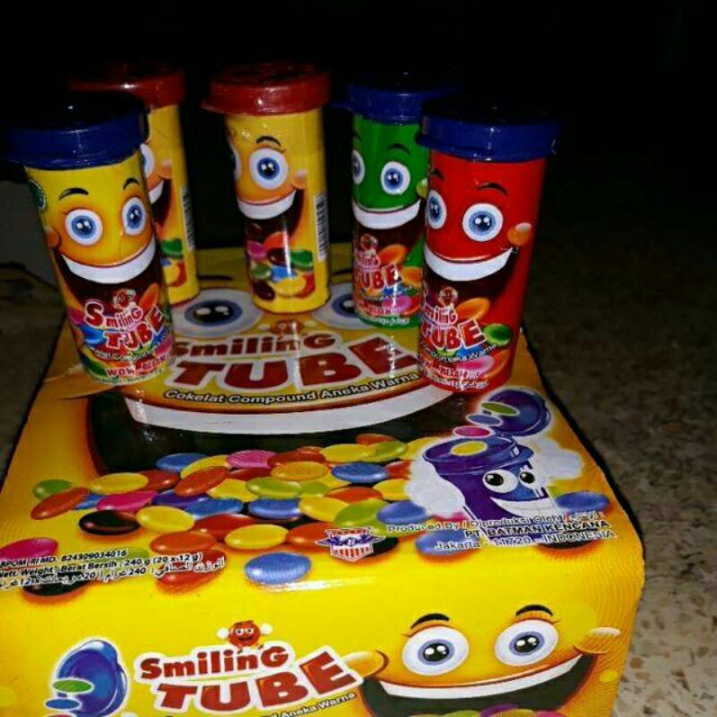 Smiling Tube / Smile Bottie / Chocolate Compound Various Colors Per ...