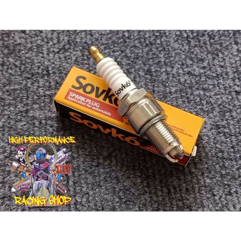 SOVKO 3 ELECTRODES SPARKPLUG Racing spark plug TRIPLE LEG SPARK Yamaha Honda Kawasaki