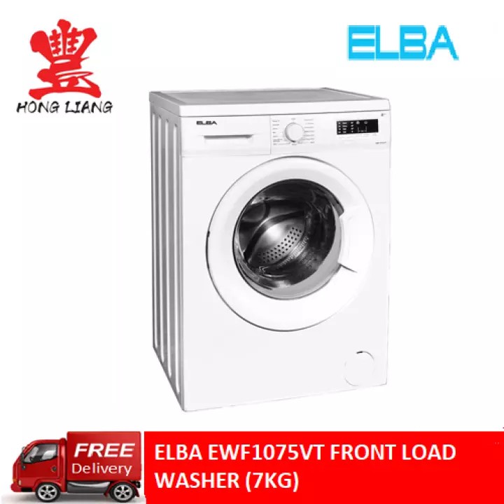 Elba Front Load Washer 7kg Ewf1075vt Shopee Singapore 5989