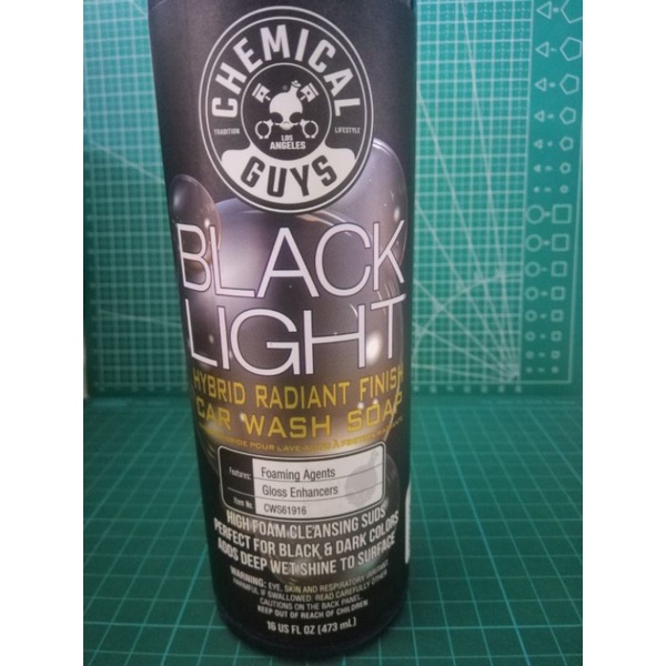 CWS61916 - Black Light Hybrid Radiant Finish Car Wash Soap