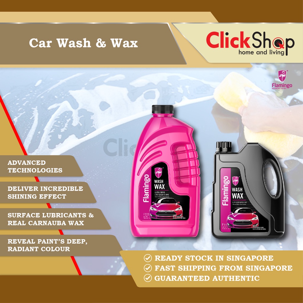 SONAX Car Wash & Wax Shampoo (2 sizes available) – Sonax Singapore