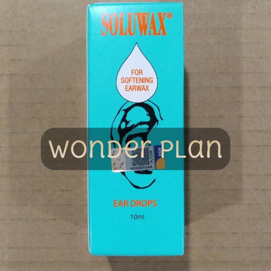 Soluwax Ear Drop (10ml) dissolve ear wax Shopee Singapore