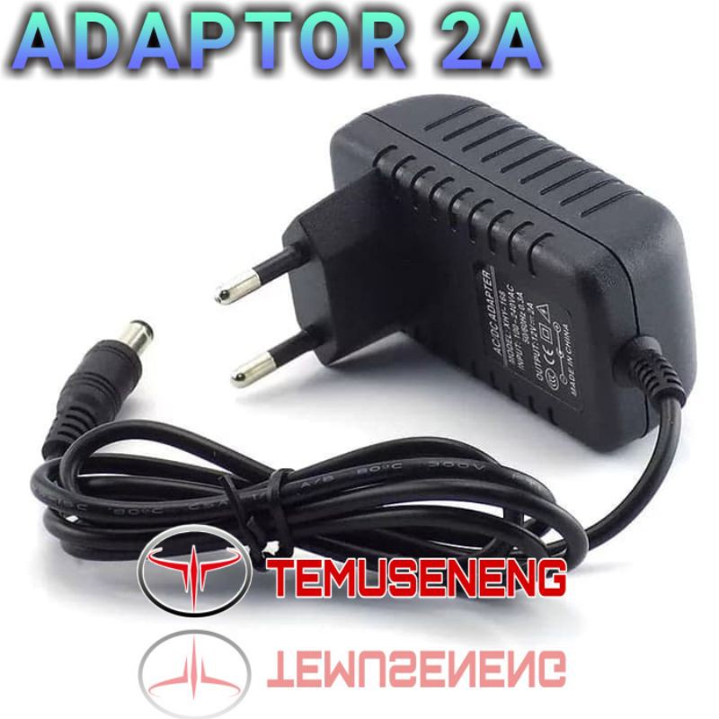 Power Supply Frog 2A 12V Cctv Camera Adapter / 12 Volt 2 Ampere Led ...