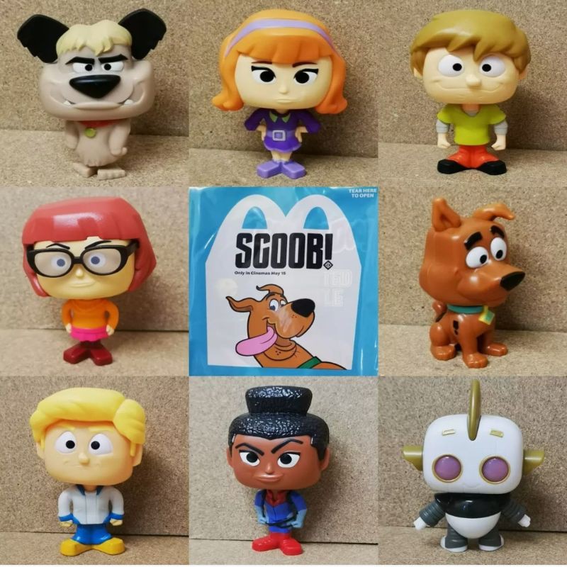 ScoobyDoo McDonald's Toys Shopee Singapore