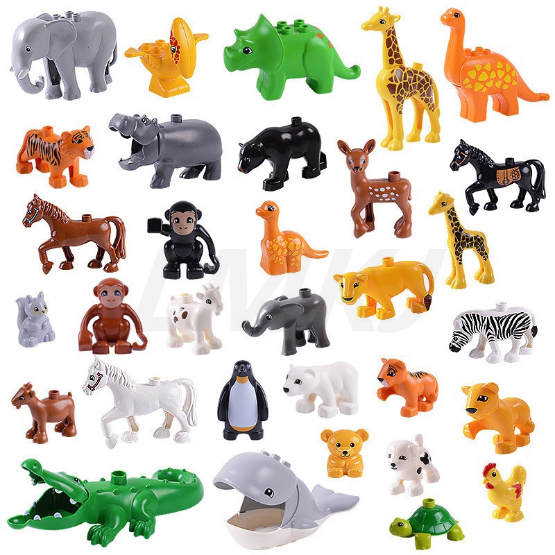 Duplo compatible animals sale