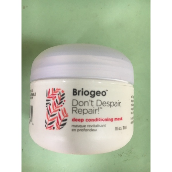 Brogeo Don't Despair Repair Hair Mask 29ml | Shopee Singapore