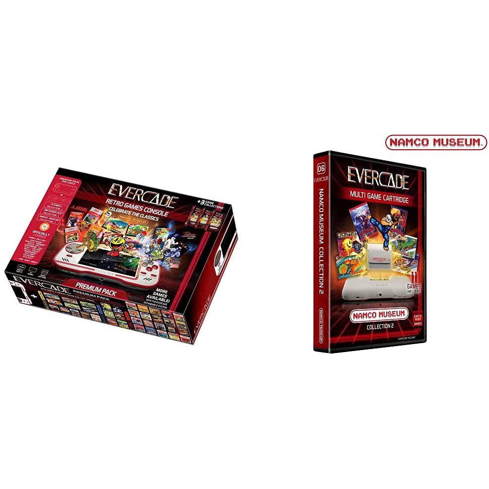 Evercade Premium Pack +3 Namco/Atari/Interplay (Electronic Games