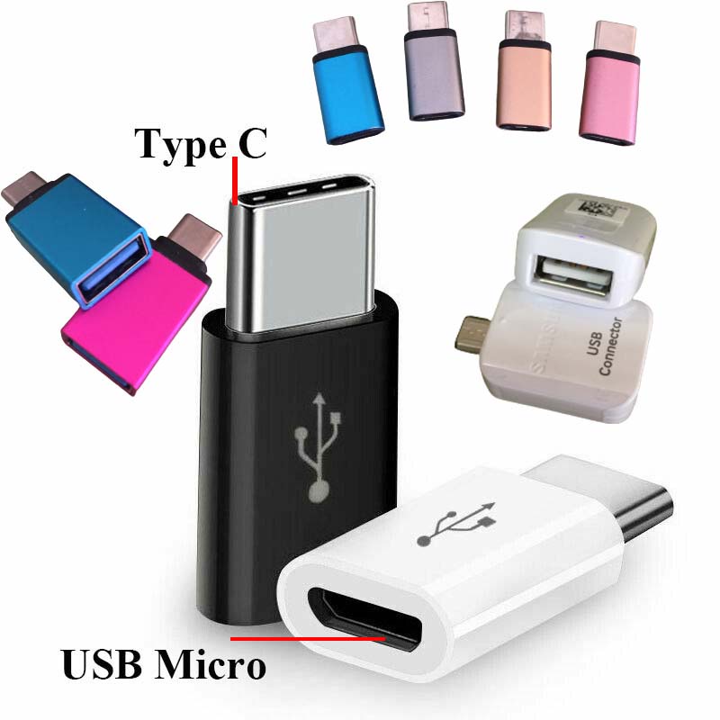 USB-C Type-C to Micro USB Charging Adapter | Shopee Singapore