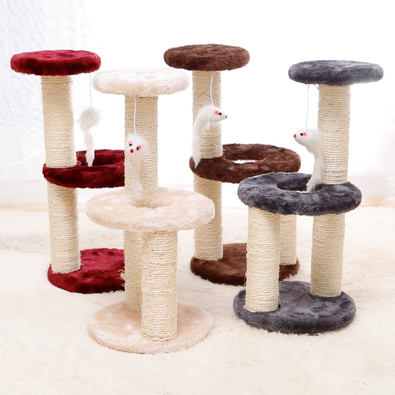 Pinns Cat Scratch Bed Tree Stand Cat Tree House Pet House Pet Bed ...