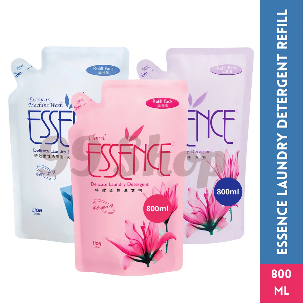Essence Delicate Laundry Detergent Refill 800ml | Shopee Singapore