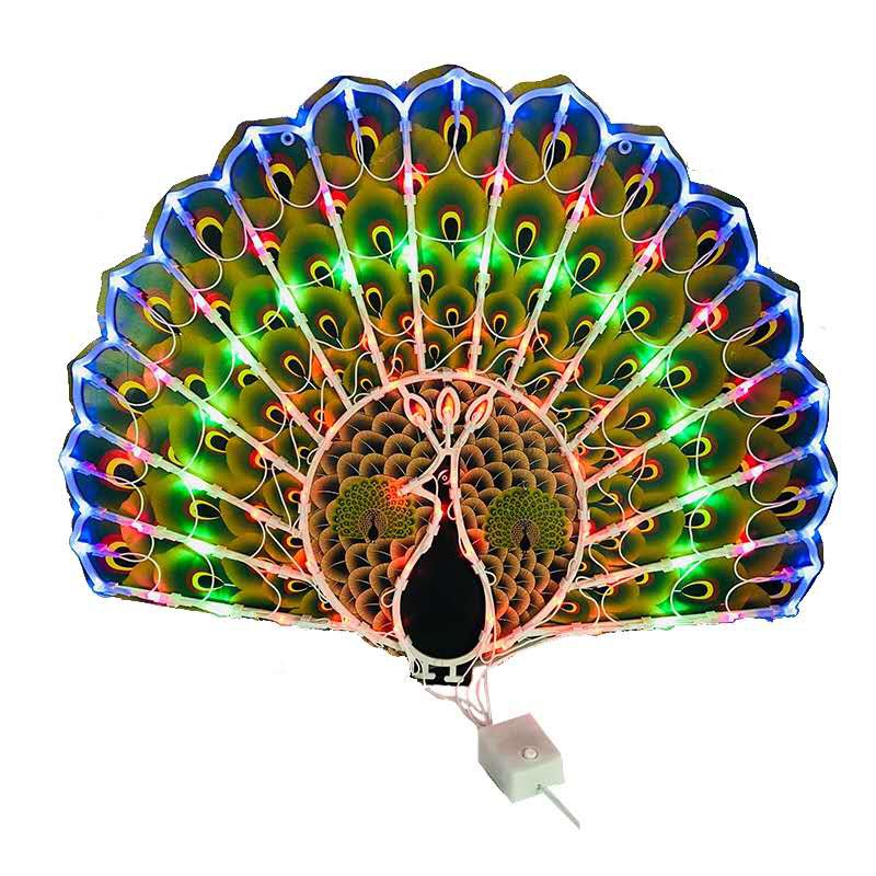 Led Peacock Light/Led Peacock Light [Deepavali Special] | Shopee Singapore