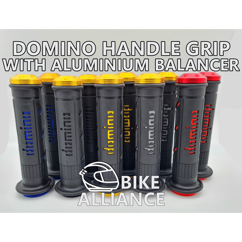 DOMINO HANDLE GRIP CNC BALANCER HAND GRIP THROTTLE BAR RUBBER Y15ZR Y15 ...