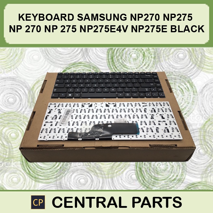 Samsung NP270 270E4V 275E4V 275 NP275E4V Black Keyboard Shopee Singapore