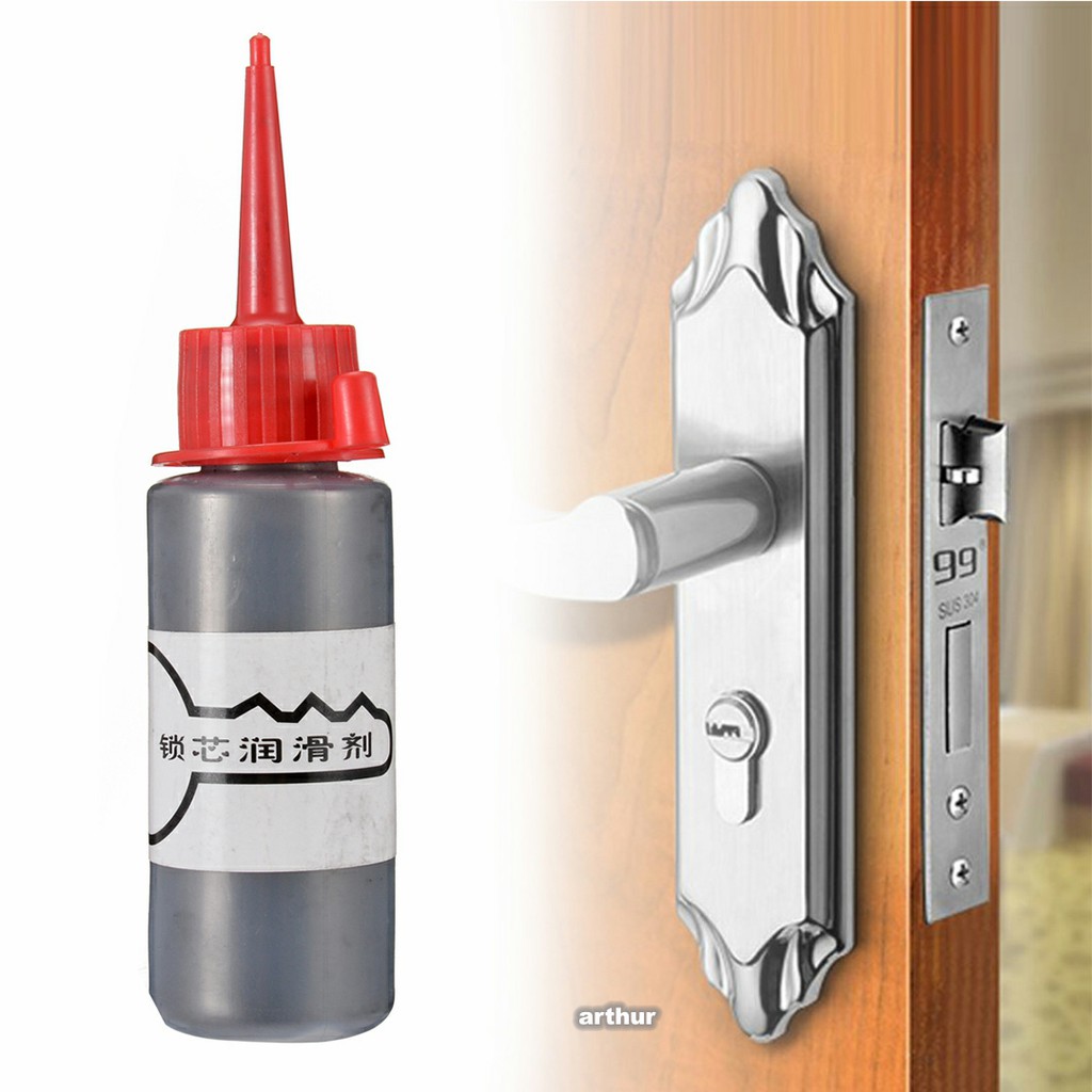 Arthur 60ML Black Graphite Powder Lubricant For Latches Hinges Sliding