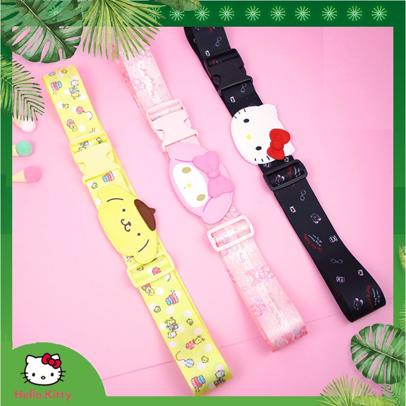 Hello Kitty Luggage Packing Belt Reinforcement Strap my melody | Shopee ...