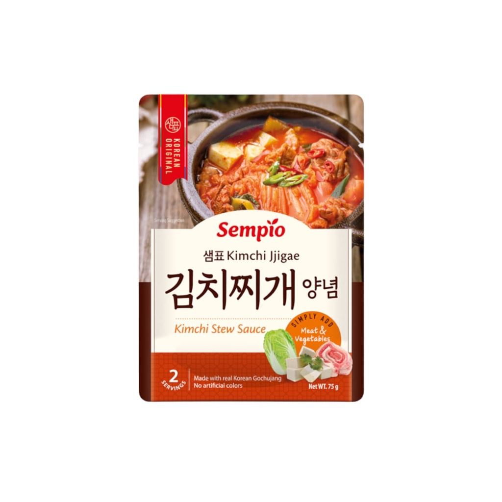 [Sempio] Kimchi Jjigae sauce 75g 샘표 김치찌개 양념 75g | Shopee Singapore