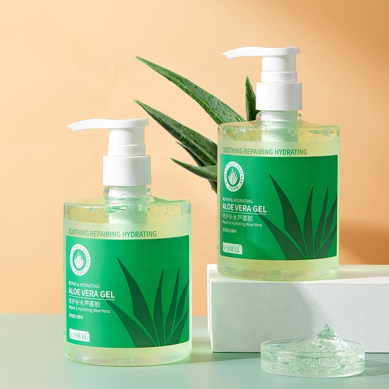 [SG Stock] 500ml Aloe Vera Hydrating Gel Deep Moisturizing Improve Dry