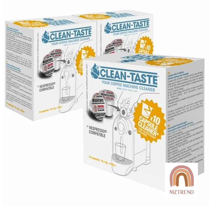 [MZTREND] Compatible Nespresso Capsule Coffee Machine Cleaner 10