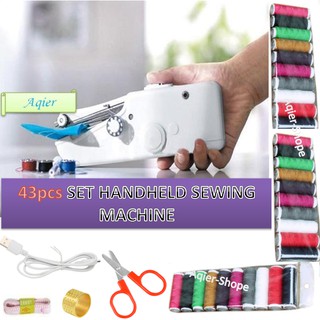 Portable Mini Manual Sewing Machine Stitch Sewing Machine Handheld