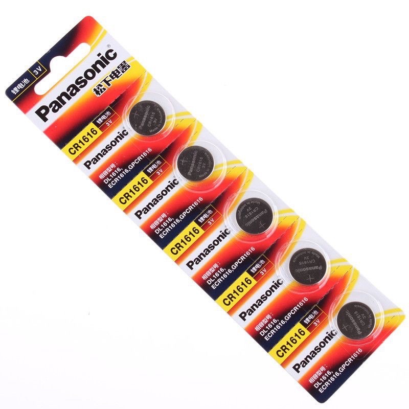 Panasonic 1Card CR2016 CR2025 CR2032 CR1620 CR1632 CR1616 CR1220 ...
