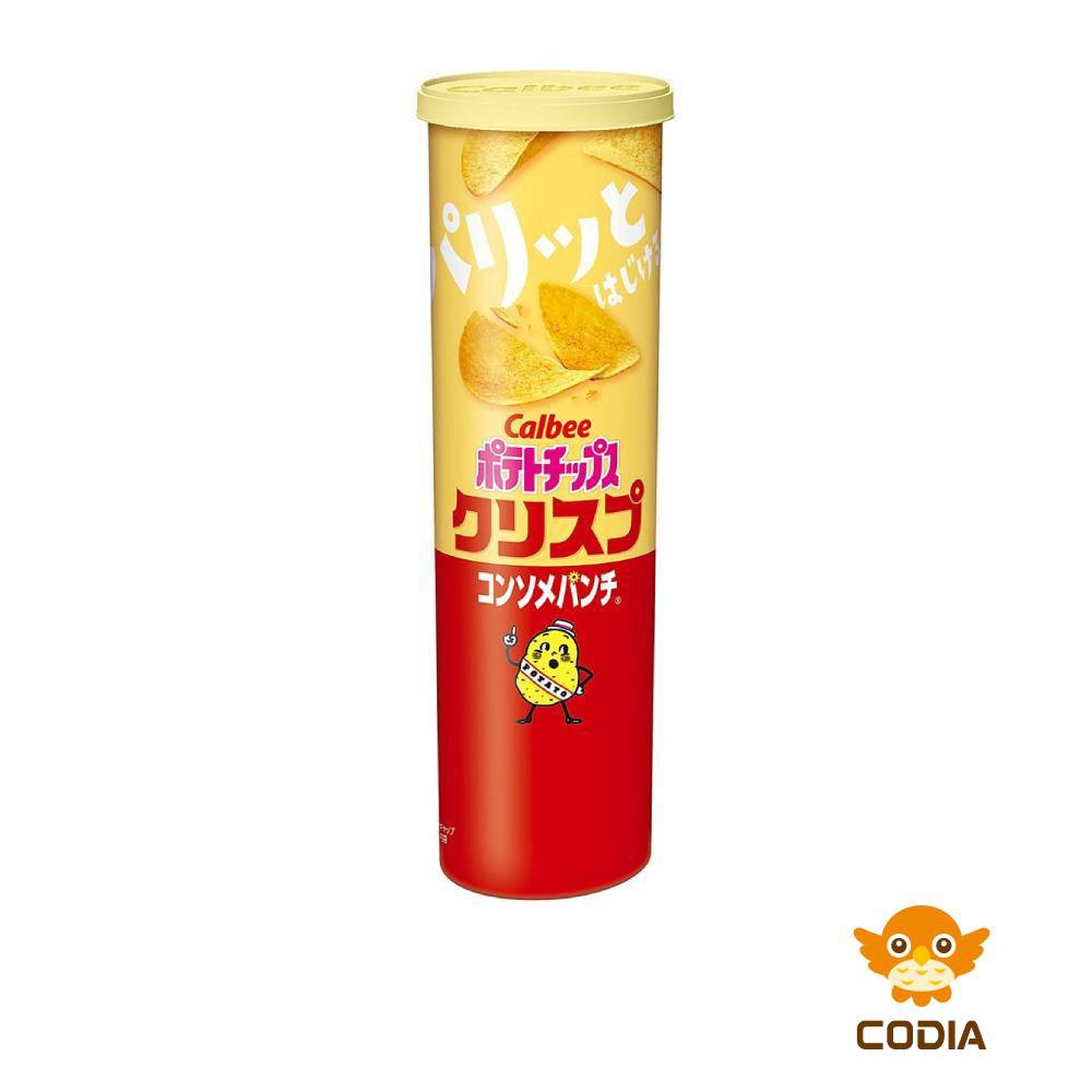 Calbee Potato Chips Crisp Consomme Punch 115g (Made in Japan)(Direct