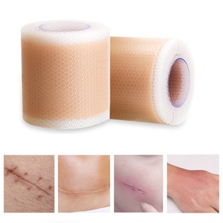 3 Pack Silicone Scar Sheets,Medical Grade Soft Silicone Scar Tape, Strips, Roll - Scars Removal Treatment,8Pcs/Pack, Size: One size, Other