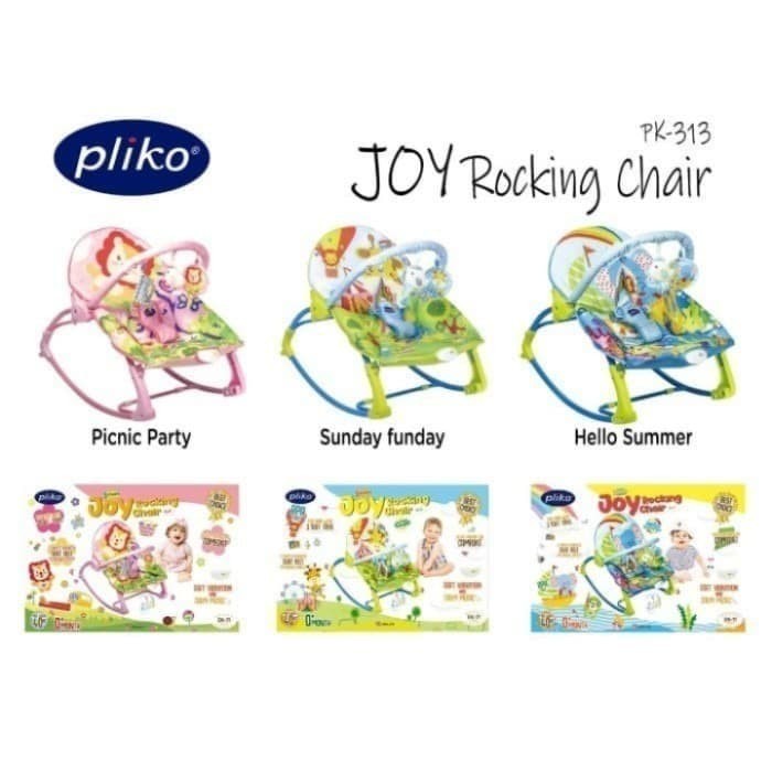 Pliko PK 313 Joy Rocking Chair Bouncer Manual Baby Rocking Chair Swing Shopee Singapore