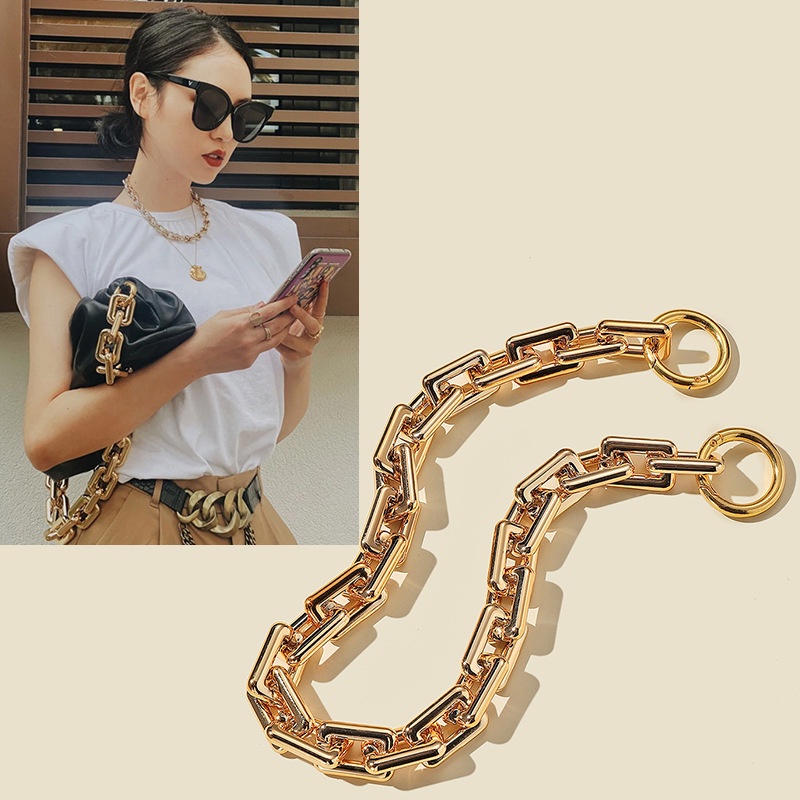 Bag Chain Accessories Golden Chain Replacement Non-Fade Thick Chain ...
