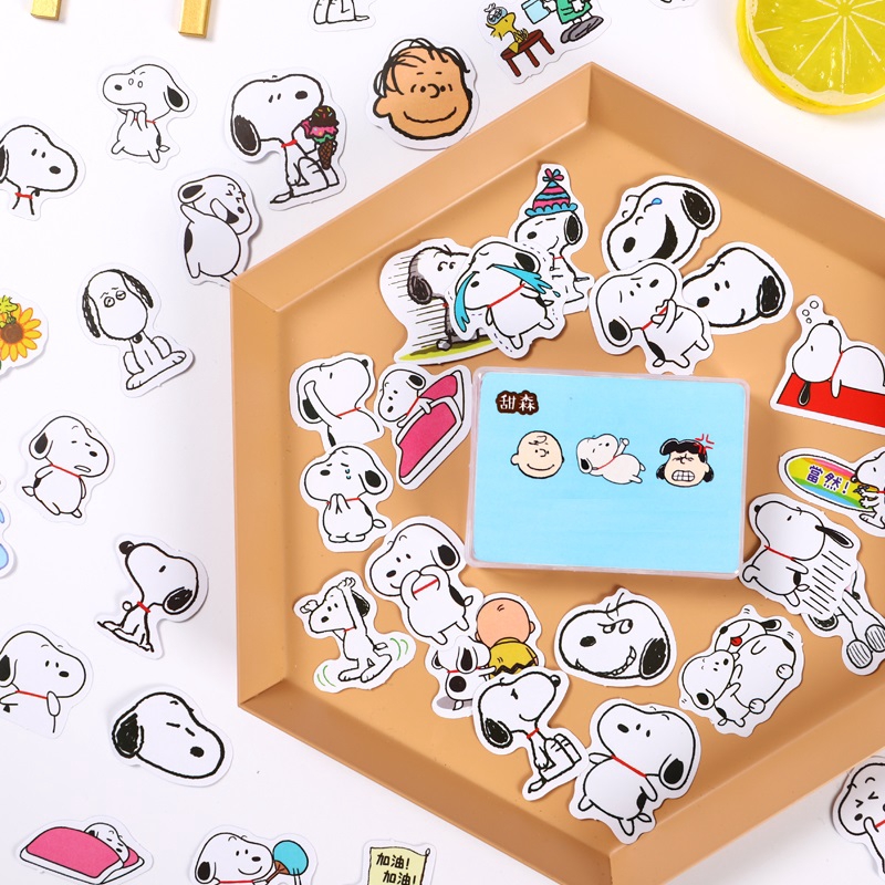 100 stickers Snoopy Forever Sticker Pack #811 | Shopee Singapore