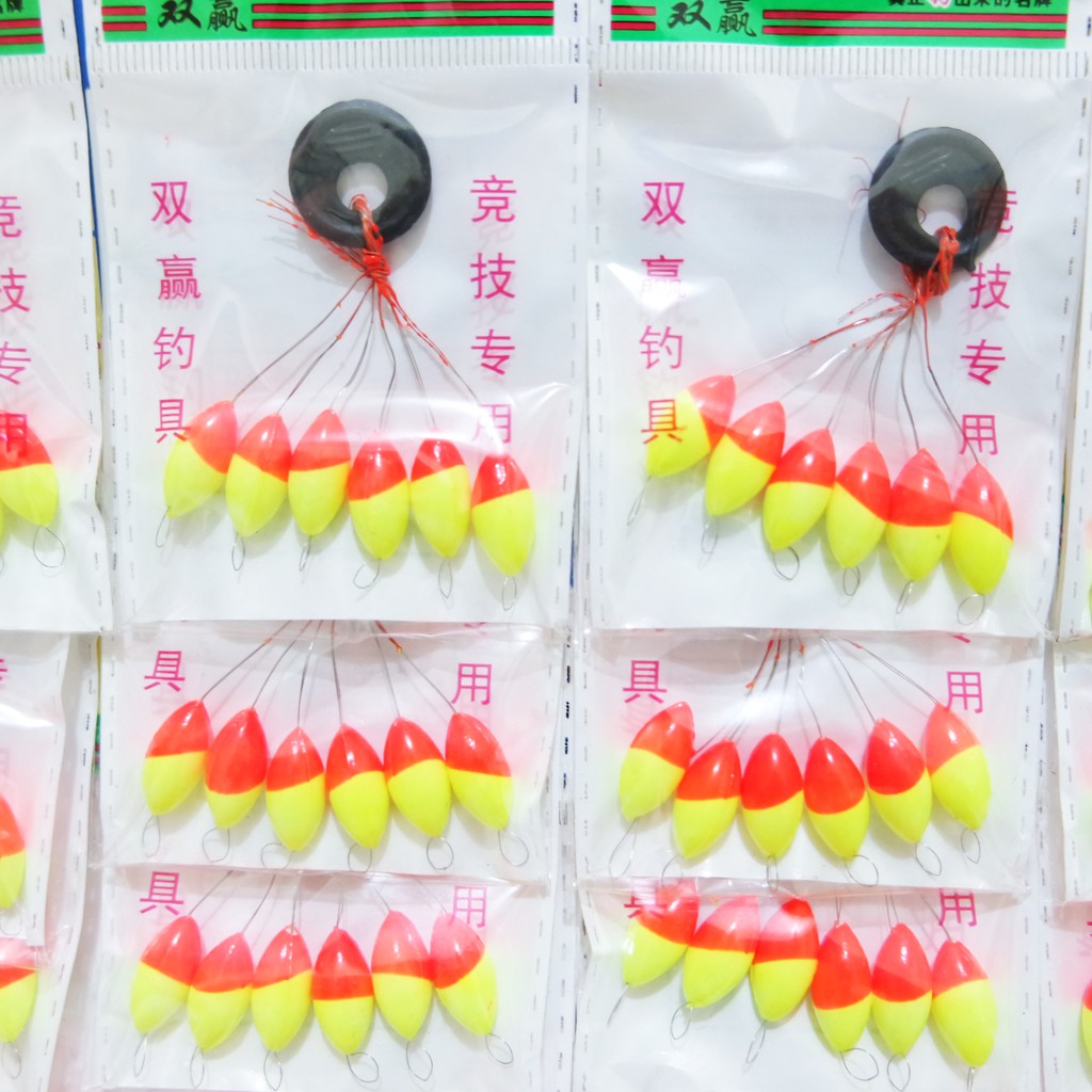 Stopper Pancing Pelampung Warna Terang - Gambar 2
