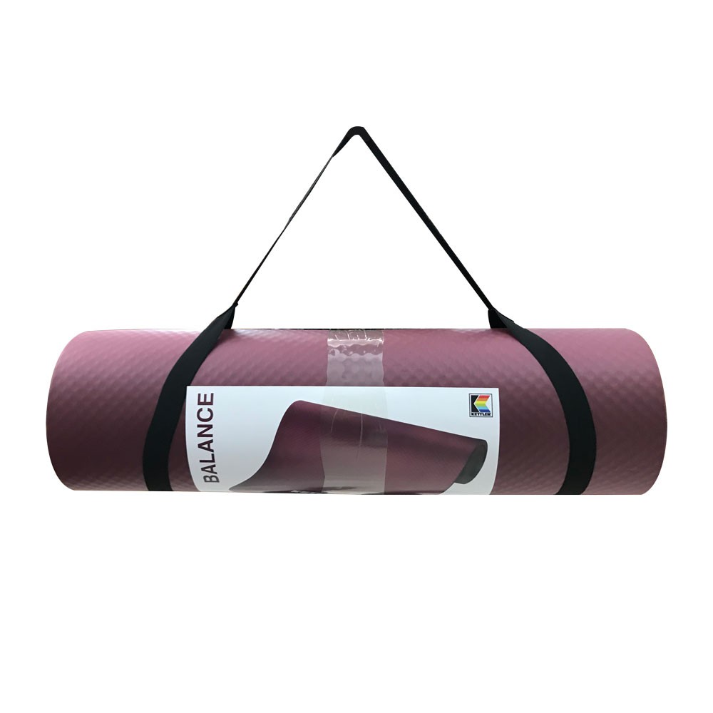 Kettler Matras Yoga Maroon 107-000 12mm - Gambar 3