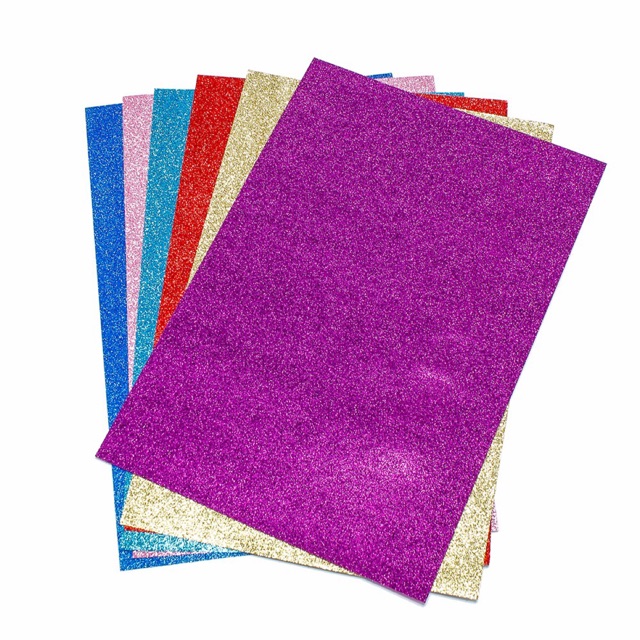 Glitter Foam Paper decor Sizes a4, a3, a2 Shopee Singapore