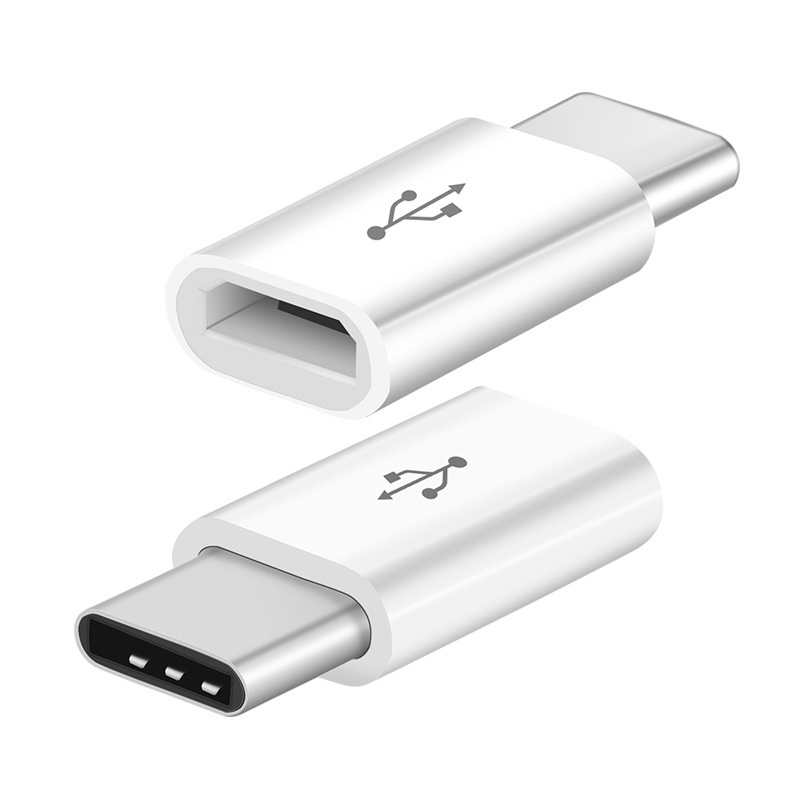 Micro Android V8 USB to Type-C/Type C/Lightning Adapter Connector ...