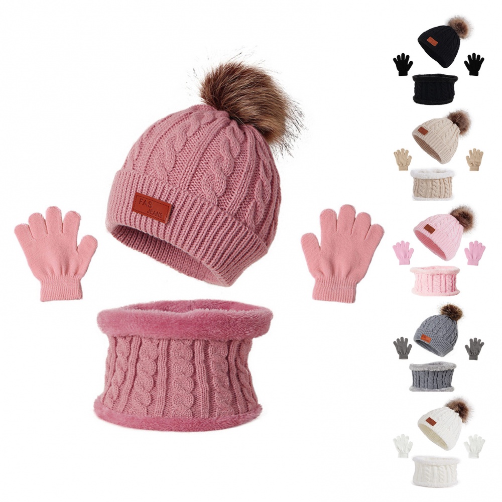 Baby boy hat scarf gloves set clearance