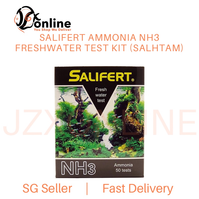 SALIFERT Ammonia NH3 Freshwater Test Kit (SALHTAM) Shopee Singapore