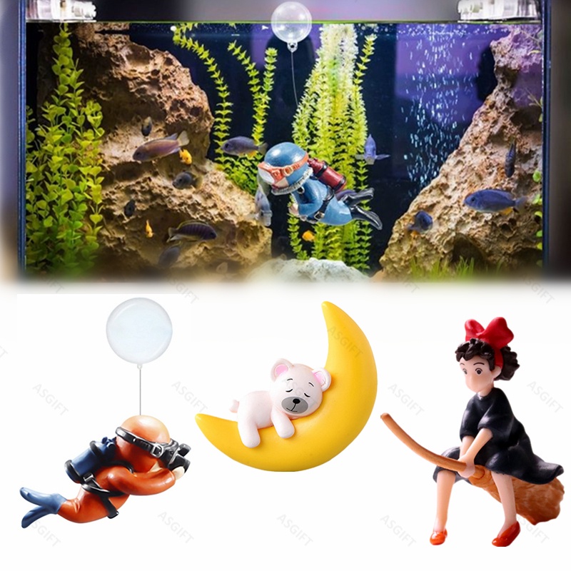 Peppa pig clearance fish tank decorations