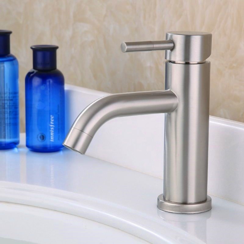 Basin faucet bathroom faucet stainless steel faucet hot and cold water