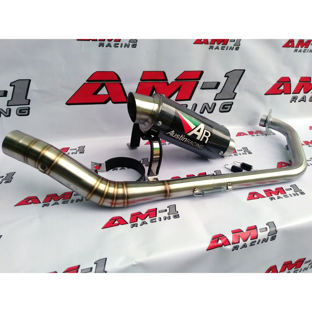 Racing Exhaust Exhaust AR Austin Carbon All New YZF R15 VVA R15M R15 M ...